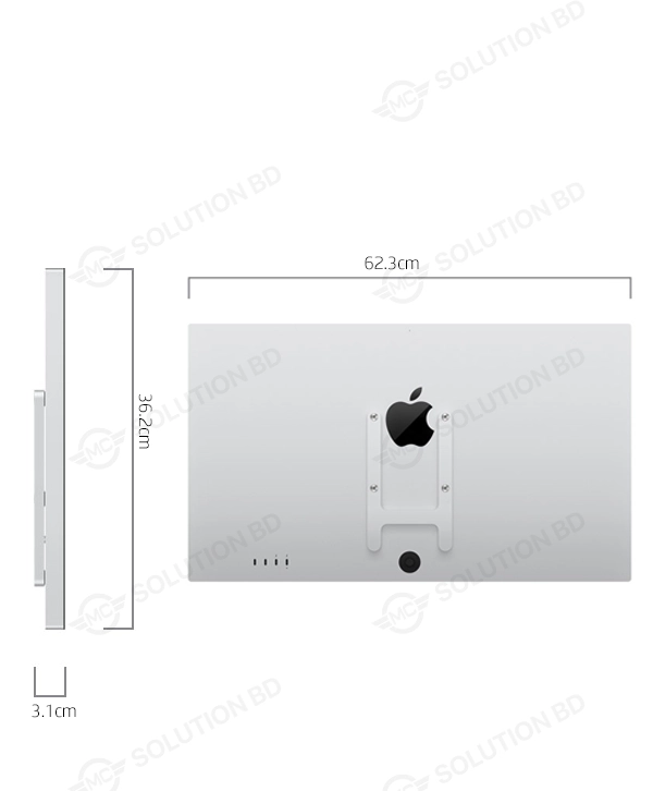 Apple Studio Display 2026 Model 27" Retina LCD Panel 19 Apple Studio Display 2026 Model 27 Retina LCD Panel with VESA mount adapter