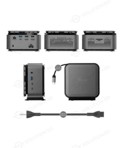 j5create JCDP4140 Dual 4K Powerbase Docking Station with Cable Management