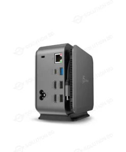 j5create JCDP4140 Dual 4K Powerbase Docking Station with Cable Management