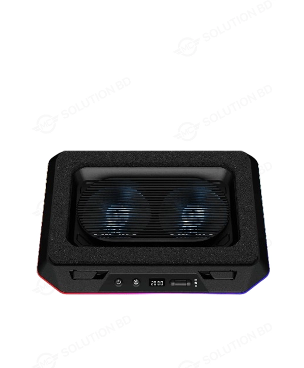Gamdias AETHER P1 RGB Laptop Cooler With Phone Stand 7 Gamdias AETHER P1 RGB Laptop Cooler With Phone Stand
