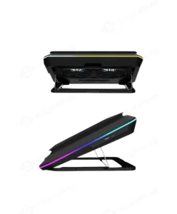 Gamdias AETHER P1 RGB Laptop Cooler With Phone Stand