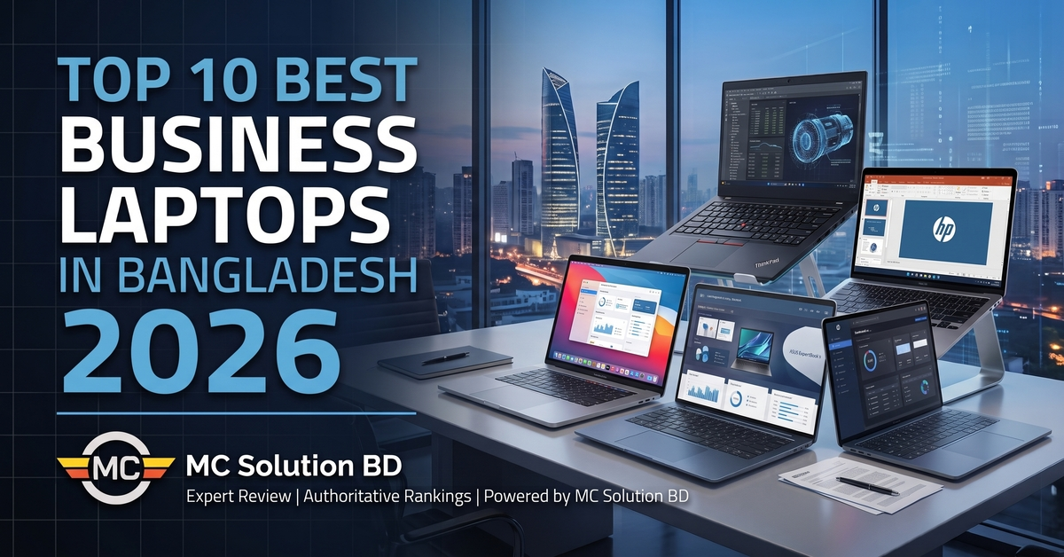 Top 10 Best Business Laptops in Bangladesh 2026 | MC Solution BD