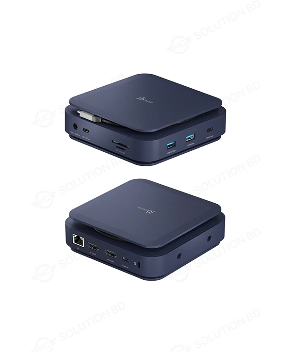j5create JCD3196 Type-C Dock Dual 4K HDMI MC SOLUTION BD
