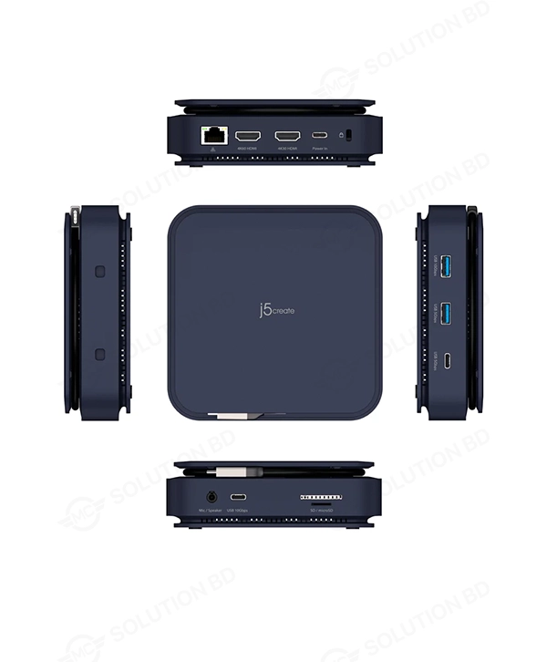 j5create JCD3196 Type-C Dock Dual 4K HDMI MC SOLUTION BD