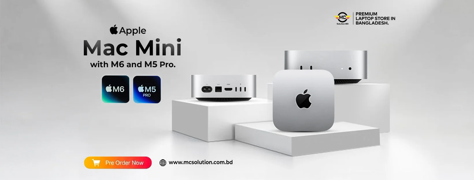 Apple mac mini m6 and m5 pro chips PRICE IN BANGLADESH MC SOLUTION BD