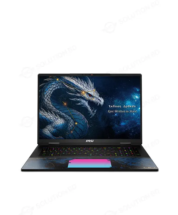 MSI Titan 18 HX Dragon Edition | 18″ UHD+ 240Hz | Core Ultra 9 290HX + | 96GB DDR5 | 4TB SSD | RTX 5090 24GB