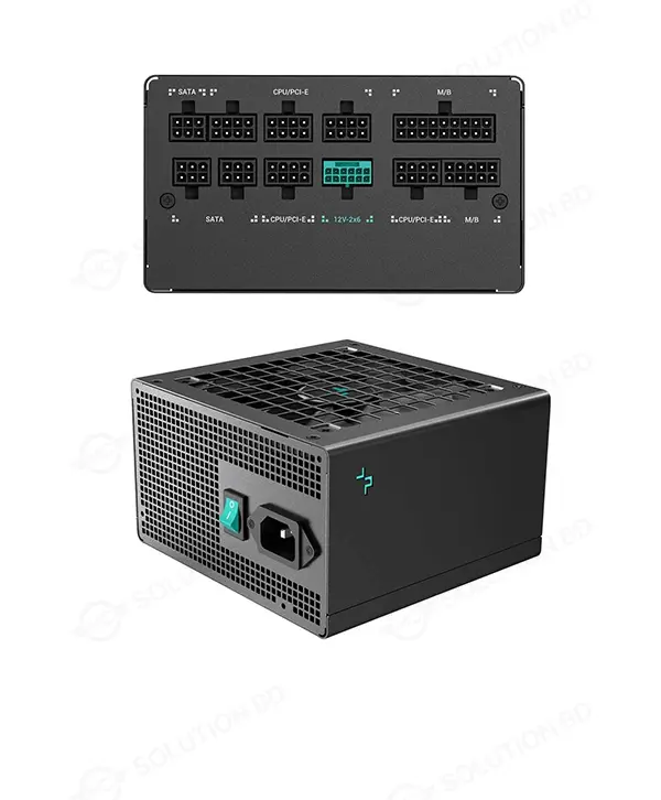 DeepCool PN650M 650W Full Modular ATX 3.1 80 Plus Gold Certified Black Power Supply 7 DeepCool PN650M 650W Modular Power Supply