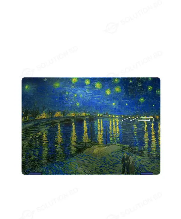 MSI Prestige 14 Flip AI+ The Starry Night | 14" FHD+ OLED Pen Touch | Intel Core Ultra X9 378H | 32GB Ram | 1TB SSD | Intel Arc B390 5 MSI Prestige 14 Flip AI+ Starry Night Over the Rhône Vincent van Gogh Edition