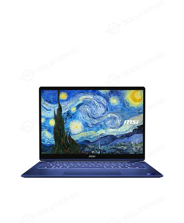 MSI Prestige 14 Flip AI+ The Starry Night | 14" FHD+ OLED Pen Touch | Intel Core Ultra X9 378H | 32GB Ram | 1TB SSD | Intel Arc B390 10 MSI Prestige 14 Flip AI+ The Starry Night Vincent van Gogh Edition