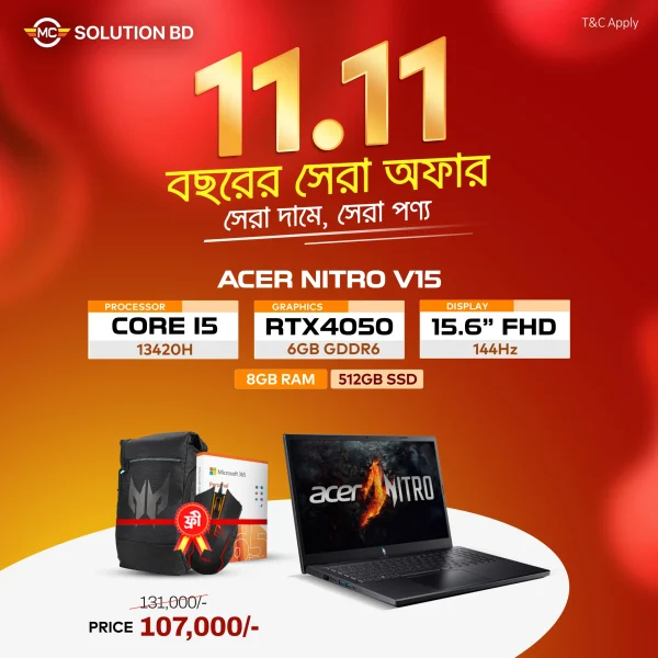 Acer Nitro V 15 ANV15-51-5985