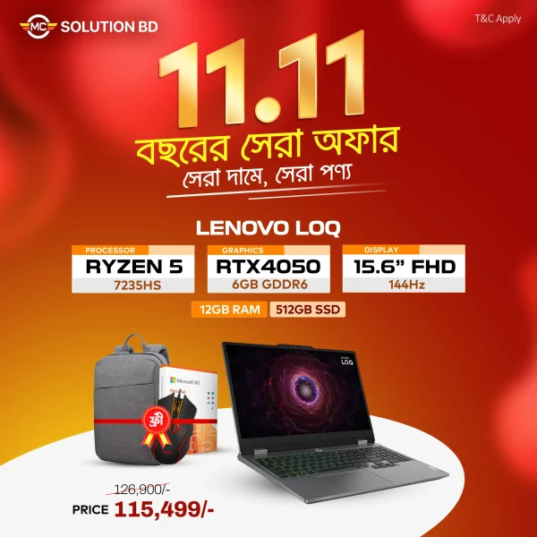 LOQ LEMJ 15ARP9 83JC00LEMJ