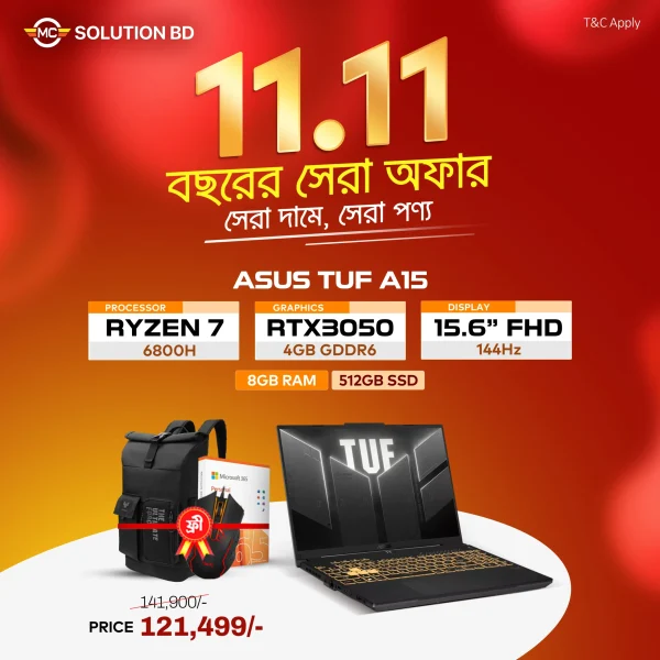 ASUS TUF A15 RTX 3050