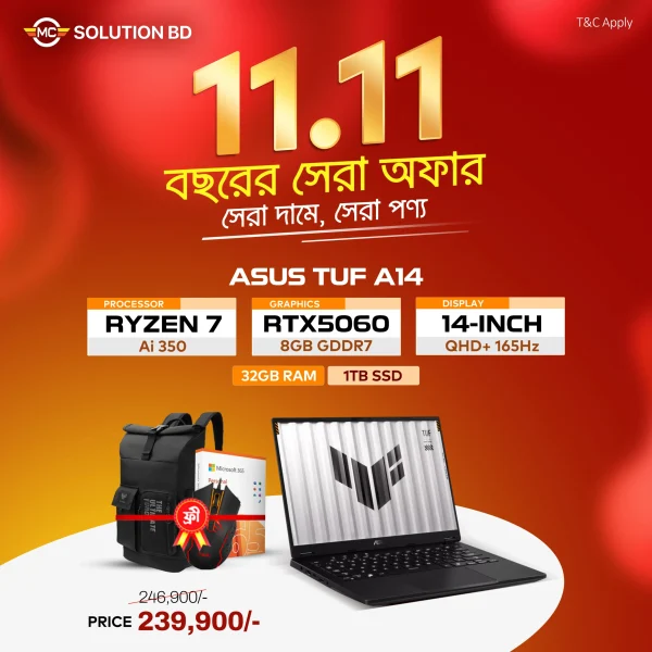 Asus TUF Gaming A14 FA401KM FA401K-MRG025W